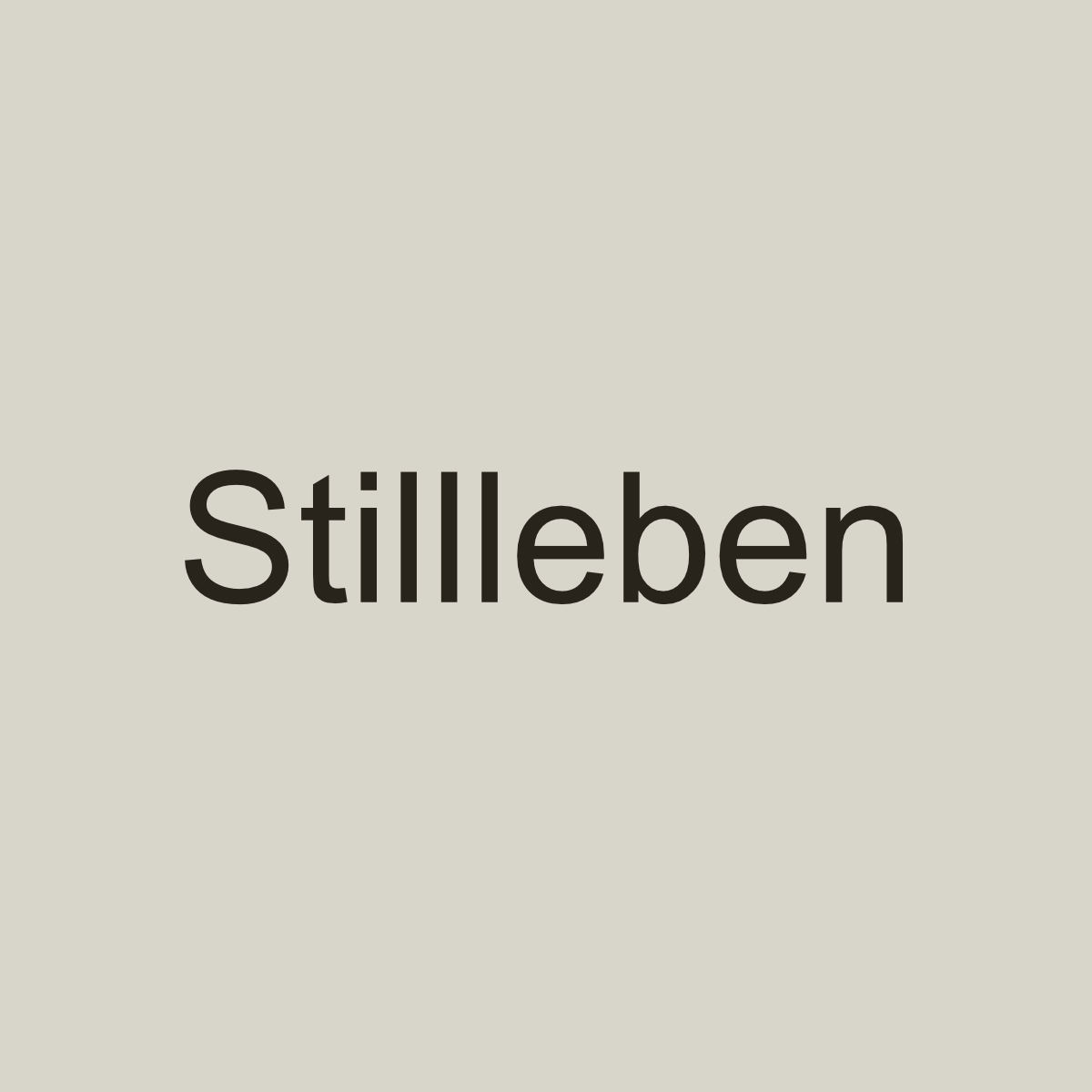Stillleben