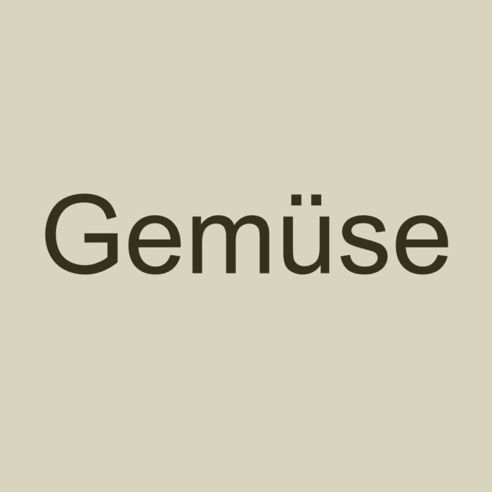 Gemüse