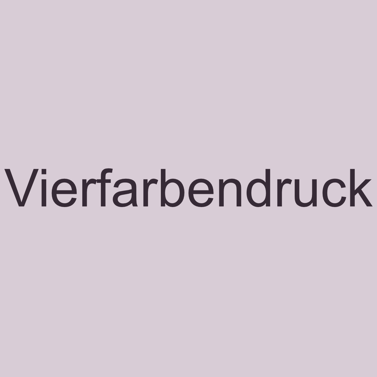 Vierfarbendrucke